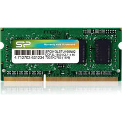 Silicon Power SP004GLSTU160N02 module de mémoire 4 Go 1 x 4 Go DDR3L 1600 MHz
