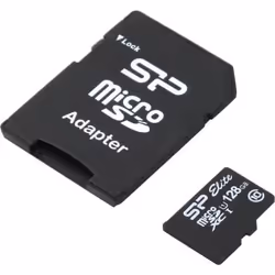 Silicon Power Elite, 128 Go, MicroSDXC, Classe 10, UHS-I, 85 Mo/s, Class 1 (U1)