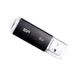 Silicon Power Ultima U02 lecteur USB flash 8 Go USB Type-A 2.0 Noir, Transparent