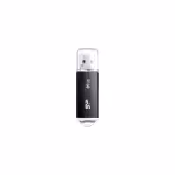 Silicon Power Ultima U02, 64 Go, USB Type-A, 2.0, Casquette, 8 g, Noir