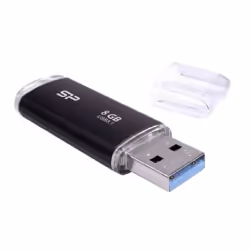 Silicon Power 8GB Blaze B02, 8 Go, USB Type-A, 3.2 Gen 1 (3.1 Gen 1), Casquette, 8 g, Noir