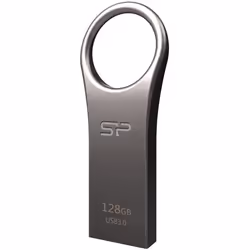 Silicon Power Jewel J80, 128 Go, USB Type-A, 3.2 Gen 1 (3.1 Gen 1), Sans capuchon, 5,9 g, Titane