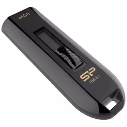 Silicon Power Blaze B21, 128 Go, USB Type-A, 3.2 Gen 1 (3.1 Gen 1), Slide, 8,93 g, Noir