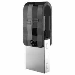 Silicon Power Mobile C31, 16 Go, USB Type-A / USB Type-C, 3.2 Gen 1 (3.1 Gen 1), Pivotant, 3,3 g, Noir, Argent