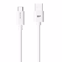 Silicon Power Boost Link PVC LK10AC, 1 m, USB A, USB C, USB 2.0, 480 Mbit/s, Blanc
