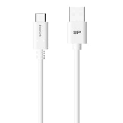 Silicon Power Boost Link PVC LK10AC câble USB 1 m USB 2.0 USB A USB C Blanc