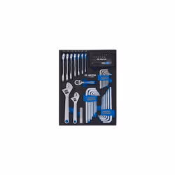 KING TONY - Module mousse +PP 90 pièces embouts et clés mâles et mixtes Caractéristiques principales de ce produit : (280 x 3 ...