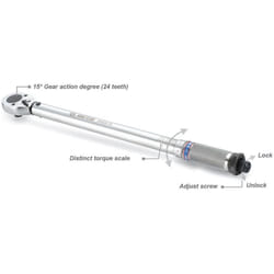 342231A - Clé of torque 5-25 nm 1/4 of inch - King Tony