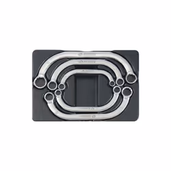 KING TONY - Thermoformé de 5 clés polygonales demi-lune pour servante Caractéristiques principales de ce produit : #4. Conten ...