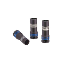 King Tony - Jeu de 3 douilles fines pour jantes alu 17-19-21mm