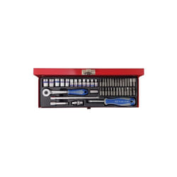 Coffret 1/4' 45 pièces douilles et embouts - King Tony