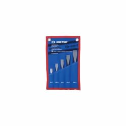 KING TONY - Trousse de 5 burins Caractéristiques principales de ce produit : Forme octogonale. Acier au chrome vanadium . Fin ...