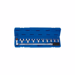 KING TONY - Coffret clé à déclenchement 345223DG 60-340Nm + 9 embouts 14X18 Caractéristiques principales de ce produit : Coff ...