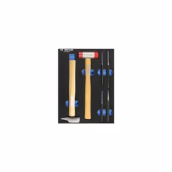 KING TONY - Module mousse + PP 6pcs marteaux chasses Caractéristiques principales de ce produit : #9 (280 x 375 mm). Contenu  ...