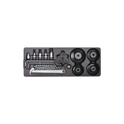 Module douilles tournevis 3/8 et 1/2 et clés mâles pour servante 24 p - King Tony