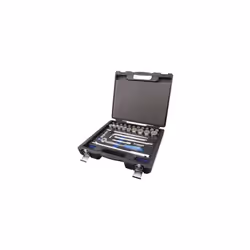KING TONY - Coffret de douilles et accessoires1/2" 6 pans EVAWAVE - 27 pièces Caractéristiques principales de ce produit : Mé ...