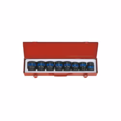 KING TONY - Coffret choc 3/4" 8 pièces Caractéristiques principales de ce produit : Coffret métallique. Douilles 6 pans. Cont ...