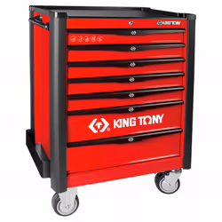 1 poignée de transport. Livrée avec 1 bac de rangement latéral. Poids de charge des tiroirs : 25 Kg (petits) et 30 Kg (grands ...