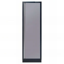 King Tony - Armoire d'atelier vide grise - 1 porte - 600 x 2 000 x 460 mm