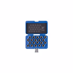 KING TONY - Jeu de douilles pour écrou antivol BMW - 20 pièces Caractéristiques principales de ce produit : Ce coffret permet ...