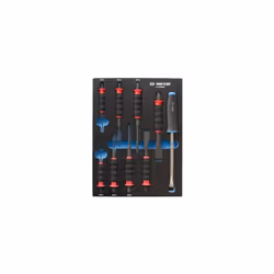 KING TONY - Module mousse + PP 9 outils de frappe Caractéristiques principales de ce produit : #9 (280 x 375 mm). Caractérist ...