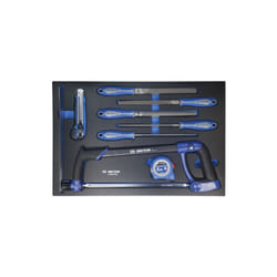 King Tony - Module mousse + pp 9 pcs Scie et limes