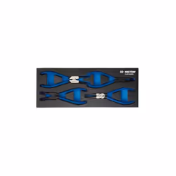 KING TONY - Module mousse + PP 4 pièces Pinces Circlips Caractéristiques principales de ce produit : #10 (140 x 375 mm). Cont ...