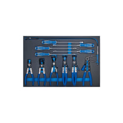King Tony - Module mousse + pp 11pcs Pinces et tournevis pour colliers