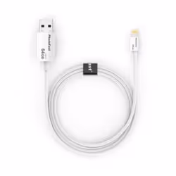 Photofast PBCU364GB, 64 Go, USB Type-A / Lightning, 3.2 Gen 1 (3.1 Gen 1), Sans capuchon, 16 g, Blanc