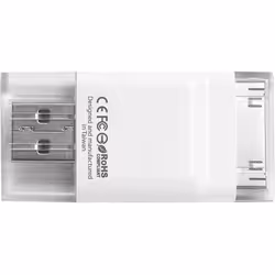 Photofast i-FlashDrive, 8 Go, USB Type-A, 2.0, Casquette, 18 g, Blanc