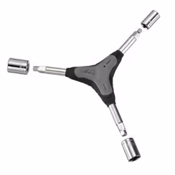Super B TB-YY25 PAT., Outils de bicyclette, Noir, Gris, Argent, Acier, Clé Allen