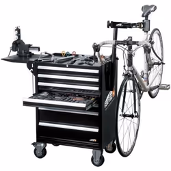 Servante vélo avec tablette en plastique Super B Pro