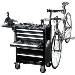 Servante vélo avec tablette en plastique Super B Pro