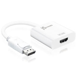 j5create JDA158-N Adaptateur Actif DisplayPort™ vers 4K HDMI™