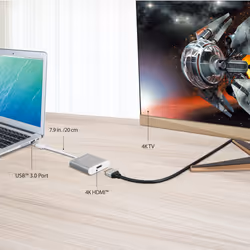 j5create JUA354-N Adaptateur Vidéo USB™ 3.0 vers 4K HDM™ - Vue supplémentaire 9