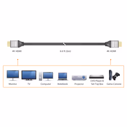 j5create JDC52-N Câble HDMI™4K Ultra HD - Vue supplémentaire 8