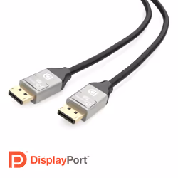 j5create JDC43-N Câble DisplayPort™ 8K, 2 m, DisplayPort, DisplayPort, Mâle, Mâle, 7680 x 4320 pixels