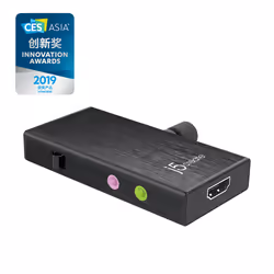 j5create JVA02-N Adaptateur de Vidéo Capture HDMI™ vers USB-C™ avec Power Delivery, Noir, USB 3.2 Gen 1 (3.1 Gen 1), 1920 x 1 ...