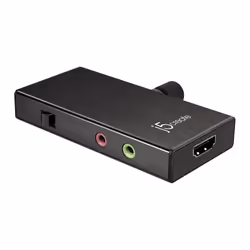j5create JVA02-N Adaptateur de Vidéo Capture HDMI™ vers USB-C™ avec Power Delivery
