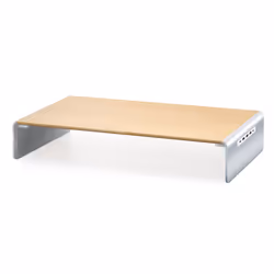 j5create JCT425-N Support de Moniteur en Bois avec Station d’ Accueil, Autonome, 44 kg, 12,2 cm (4.8"), 68,6 cm (27"), 0 x 0  ...