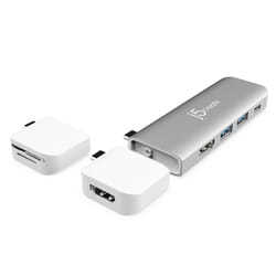 j5create JCD387-N Dock Ultradrive Modulaire USB-C® à Double Affichage avec Kit