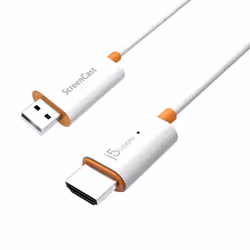 j5create JVAW56-N Étendeurs sans fils ScreenCast HDMI™, 1920 x 1080 pixels, Récepteur AV, Sans fil
