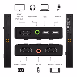 j5create JVA06-N Carte de Capture Vidéo Double HDMI™ - Vue supplémentaire 4