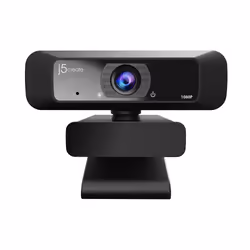 j5create JVCU100-N Webcam USB™ HD avec rotation à 360°, 2,07 MP, 1920 x 1080 pixels, Full HD, 30 ips, 640x480@30fps, 1280x720 ...