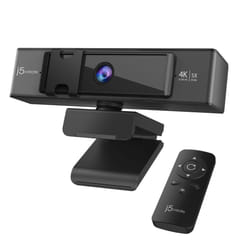j5create JVCU435-N Webcam USB™ 4K Ultra HD avec télécommande de zoom numérique 5x