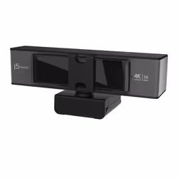 j5create JVCU435-N Webcam USB™ 4K Ultra HD avec télécommande de zoom numérique 5x