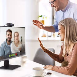 j5create JVCU435-N Webcam USB™ 4K Ultra HD avec télécommande de zoom numérique 5x - Vue supplémentaire 9