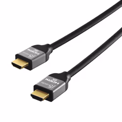 j5create JDC53-N Câble HDMI™ 8K Ultra Haute Vitesse UHD, 2 m, HDMI Type A (Standard), HDMI Type A (Standard), Compatibilité 3 ...