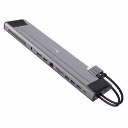 j5create JCD552-N Station d’Accueil USB-C® Gen 2 M.2 NVMe®, Avec fil, USB 3.2 Gen 1 (3.1 Gen 1) Type-C, 10,100,1000 Mbit/s, N ...