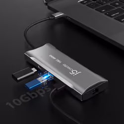j5create JCD393-N Mini Dock USB-C® 4K60 Elite 10Gbps - Vue supplémentaire 9